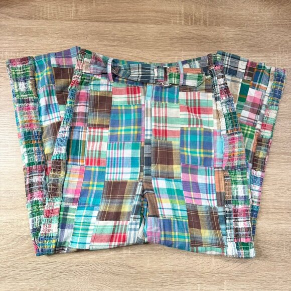 NWT Free People Keep Me Set Two Piece Capri Pants Crop Top Plaid Size 2 - Picture 7 of 12